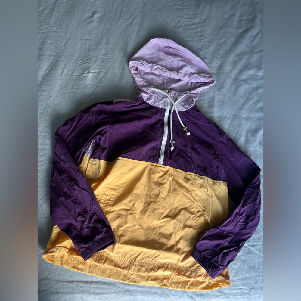 Color block wind breaker from Old Navy